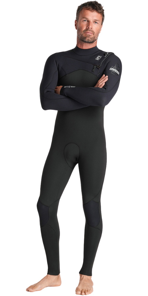 2026 C-Skins Mens Nuwave Session 4/3mm Chest Zip Wetsuit C